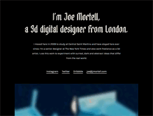 Tablet Screenshot of jmortell.com